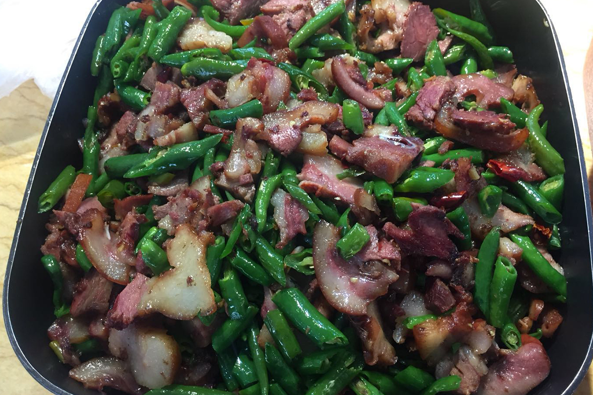 尖椒豬頭肉